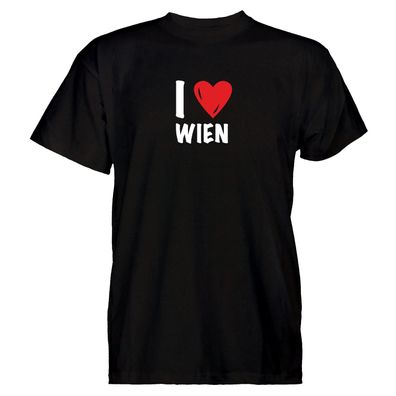 Herren T-Shirt I love Wien
