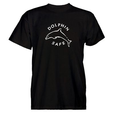 Herren T-Shirt Dolphin safe