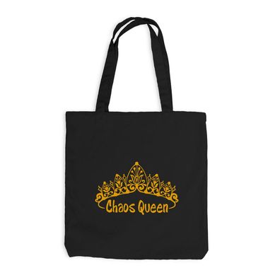 Jutebeutel Chaos Queen Krone
