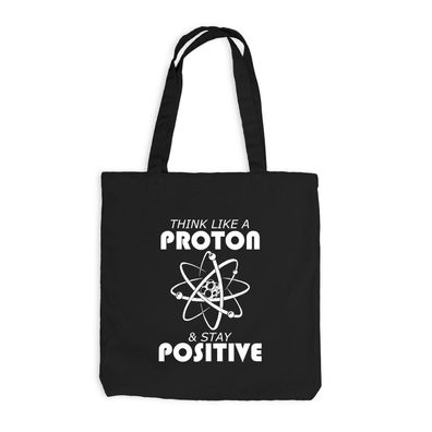 Jutebeutel Proton – Think positive