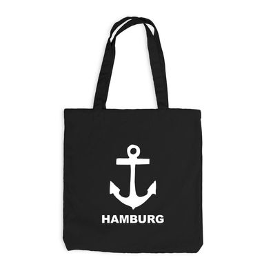 Jutebeutel Hamburg Anker