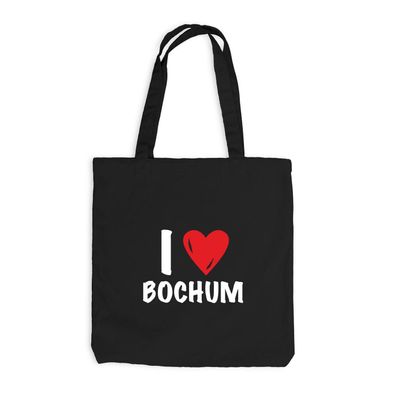 Jutebeutel I love Bochum