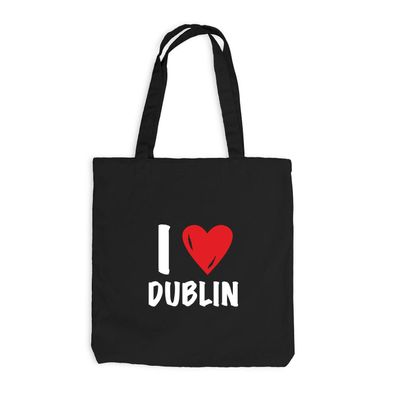 Jutebeutel I love Dublin