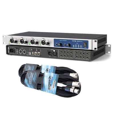 RME Fireface 802 FS Audio Interface mit XLR Kabel