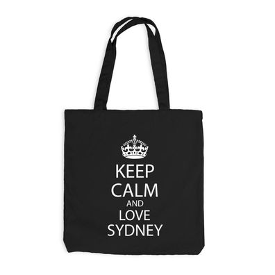 Jutebeutel KEEP CALM Sydney