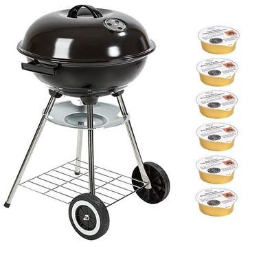 B-Ware BBQ Chief Holzkohle Grill Kugelgrill Rundgrill Ø44cm Holzkohlegrill