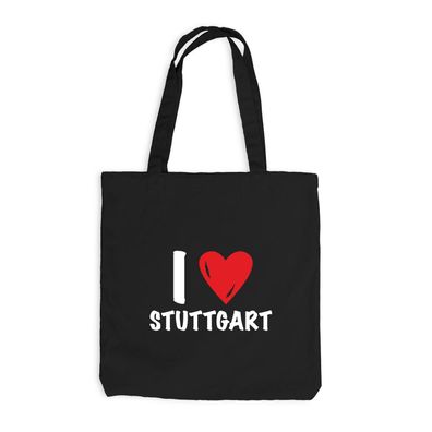 Jutebeutel I love Stuttgart