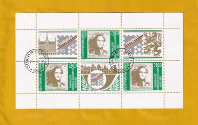 Bulgarien-Motivkleinbogen Briefmarkenarken auf Briefmarken Michel 3836