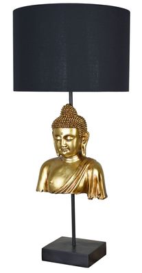 Asia Leuchte Buddha Lampe Buddhabüste Feng Shui Tischlampe