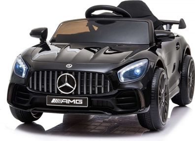 Elektrisches Kinderauto - Mercedes GTR AMG - 2x25W - Schwarz