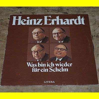 LP - Heinz Erhardt - Was bin ich wieder für ein Schelm - Litera 865388 von 1985