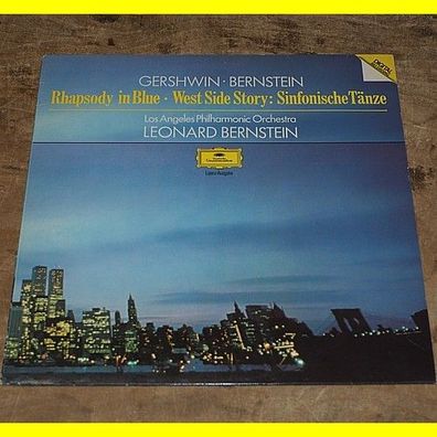 LP - Gershwin Bernstein - Los Angeles Philharmonic Orchestra - Deutsche Grammophon