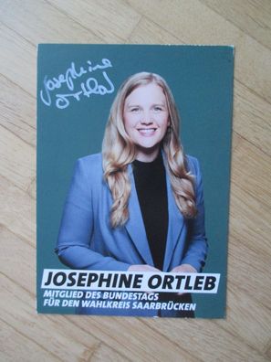 MdB SPD Josephine Ortleb - handsigniertes Autogramm!!