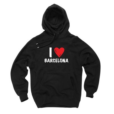 Hoodie I love Barcelona