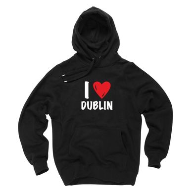Hoodie I love Dublin