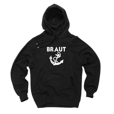 Hoodie Braut - Anker und Seil