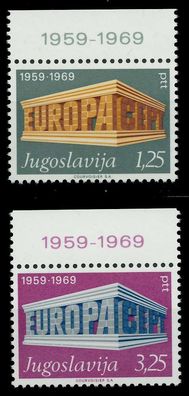 Jugoslawien 1969 Nr 1361I-1362I postfrisch ORA X9D1B52