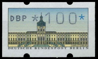 BERLIN Automatenmarken Nr ATM 1-100 postfrisch X63B616