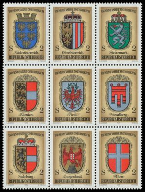 Österreich 1976 Nr 1522 30 9Bl postfrisch SO S272F3A