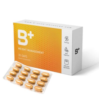 BODY+ B+ Body Kapseln ® B-Plus Bplus Body 500 mg L-Arginin, L-Theanin, L-Leucin