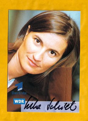 Inka Schneider (deutsche Moderatorin - WDR) - persönlich signiert