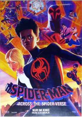 Spider-Man: Across the Spider-Verse - Original Kinoplakat A1 - Filmposter