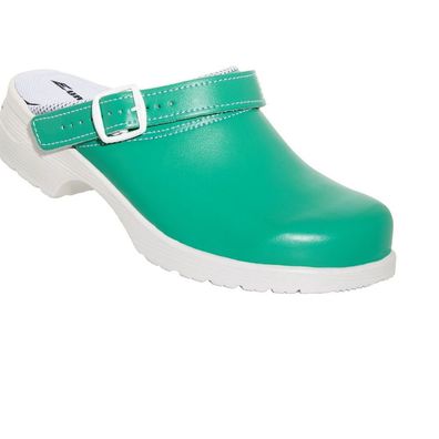 Euro-Dan FLEX Clogs 468-01 offen O + E + A + SRC grün