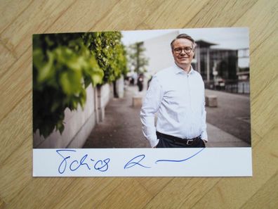 MdB Die Grünen Politiker Staatsminister Dr. Tobias Lindner - handsigniertes Autogramm