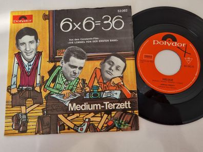 Medium-Terzett - 6 x 6 = 36/ Helule 7'' Vinyl Germany