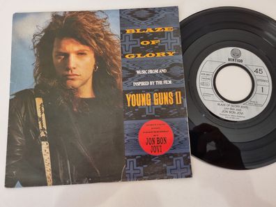 Jon Bon Jovi - Blaze of glory 7'' Vinyl Germany