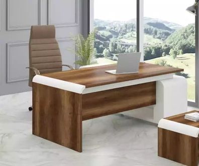 Brauner Office Schreibtisch Arbeitszimmermöbel Eckschreibtische Holz 200x166