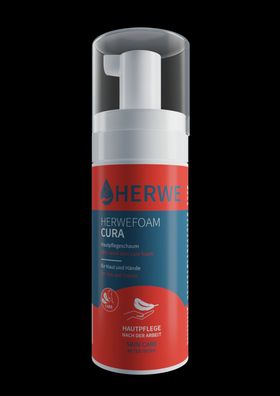 HerweFoam Cura Hautpflegeschaum für Haut Hände Pflege Arbeitsschutz
