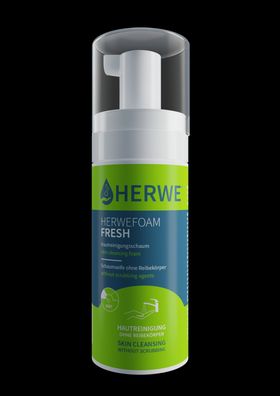 HerweFoam Fresh Hautreinigungsschaum für Haut Körper Hände Reinigung Arbeit