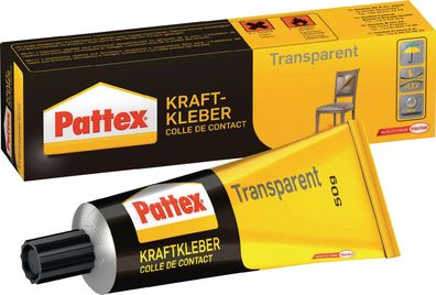 Kraftkleber transp.-40GradC b. + 70GradC 50g Tube PATTEX