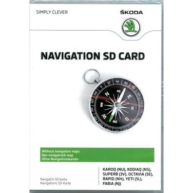 Original Skoda SD-Karte 16 GB Navigationssystem MIB1 Amundsen 5L0051236C