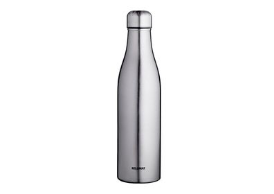 Kelomat Isolier-Trinkflasche Edelstahl 0,75 Liter 24 Std kalt/18 Std warm