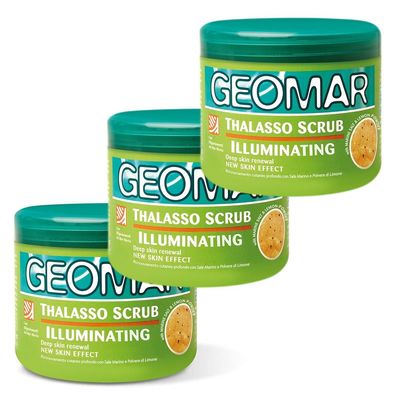 GEOMAR Thalasso Scrub Peeling Illuminant 3x 600 g Lemon