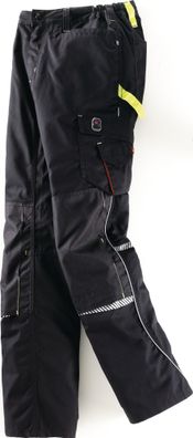 Bundhose Terrax Workwear Gr.54 schwarz/ limette TERRAX