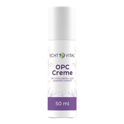 OPC Creme (parfümfrei), 50 ml Sonderangebot MHD 30.06.2024