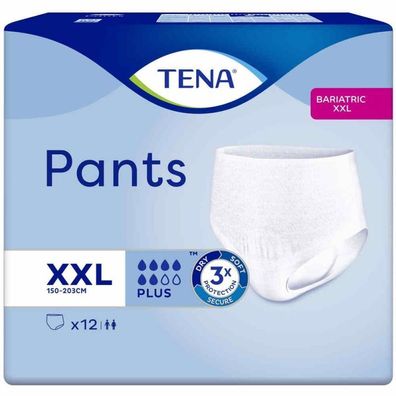 TENA Pants Plus - 48 Inkontinenzslips - Gr. XXL