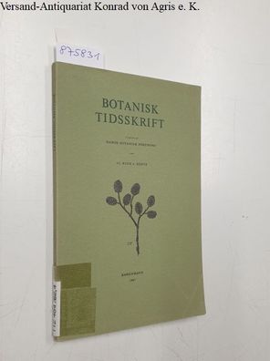 Botanisk Tidsskrift : 1967 : 62. Bind : 4. Hefte :