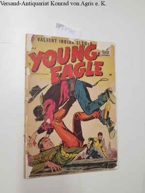 Young Eagle, Valiant Indian Sleuth, Vol.1, No.5 , April 1957