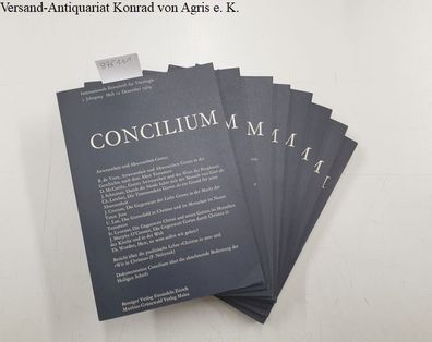 Concilium. Internationale Zeitschrift für Theologie, 5. Jahrgang, 1969, Komplett!