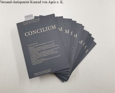 Concilium. Internationale Zeitschrift für Theologie, 11. Jahrgang, 1975, Komplett!
