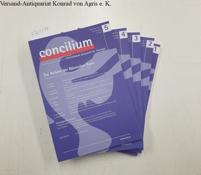 Concilium. Internationale Zeitschrift für Theologie, 49. Jahrgang, 2013, Komplett!