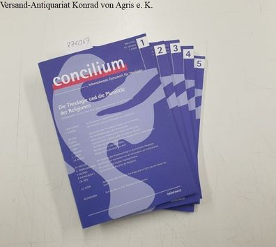 Concilium . Internationale Zeitschrift für Theologie, 43. Jahrgang, 2007, Komplett!