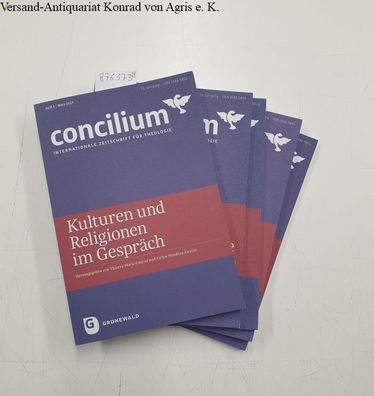 Concilium. Internationale Zeitschrift für Theologie, 53. Jahrgang, 2017, Komplett!