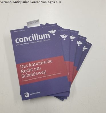 Concilium. Internationale Zeitschrift für Theologie, 52. Jahrgang, 2016, Komplett!