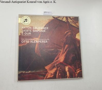 Siebte Sinfonie E-Dur : Philharmonia Orchester London : Otto Klemperer : 2 LP Box :