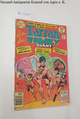 Tarzan Family: Giant : the Tarzan Family Vol.13 No. 66 Nov.-Dec., 1976 :
